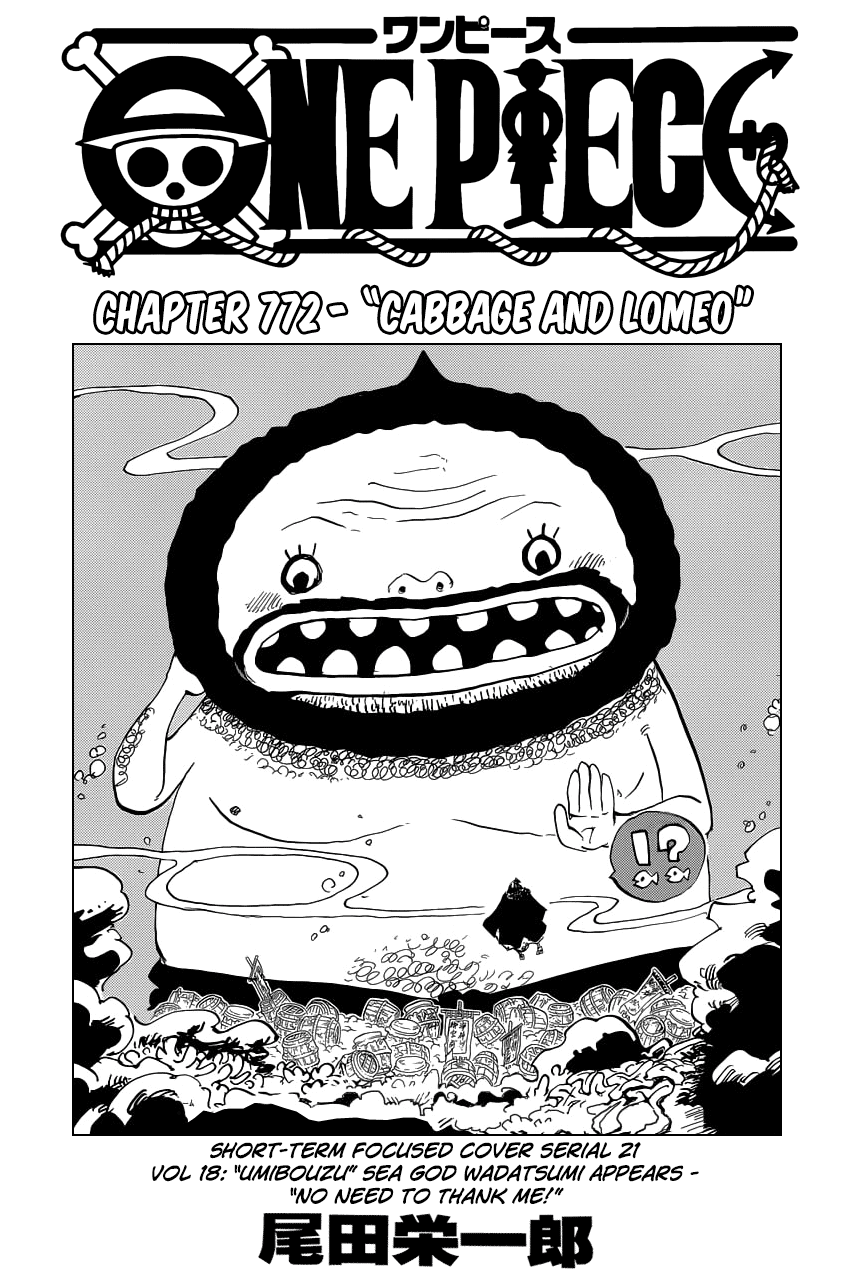 One Piece, Chapter 772 image 02